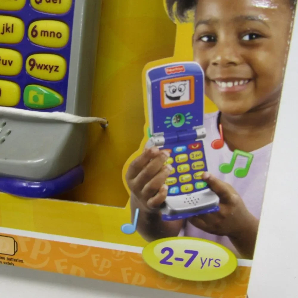 Fisher-Price Learn Your Number Cell Phone Electronic Learning Toy Kids NEW 2010